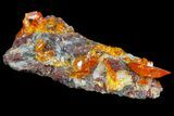 Wulfenite Crystal Cluster - Rowley Mine, AZ #76901-1